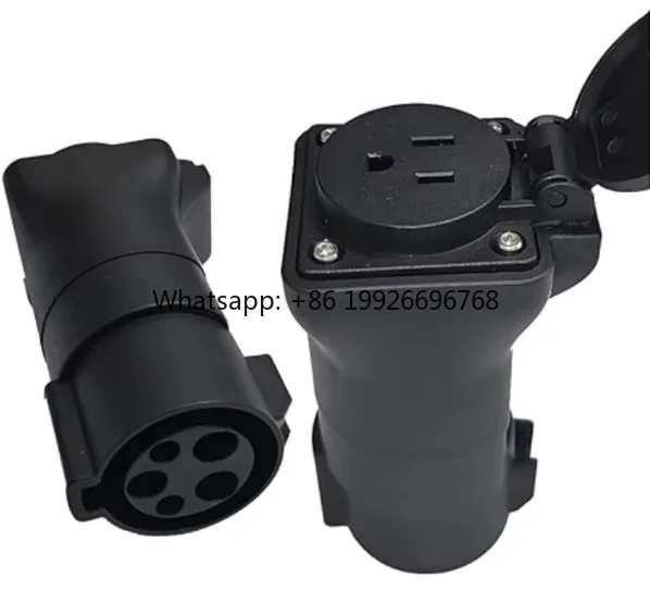

New JET JCT1FM J1772 to NEMA 5-15 EV Station Charger Adapter Plug for E-Bike/Scooter