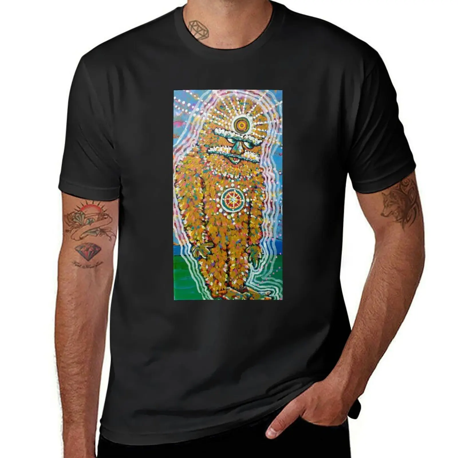 

Yowie Shaman T-Shirt Clothing anime clothes designer shirts oversized t shirt outfits for men