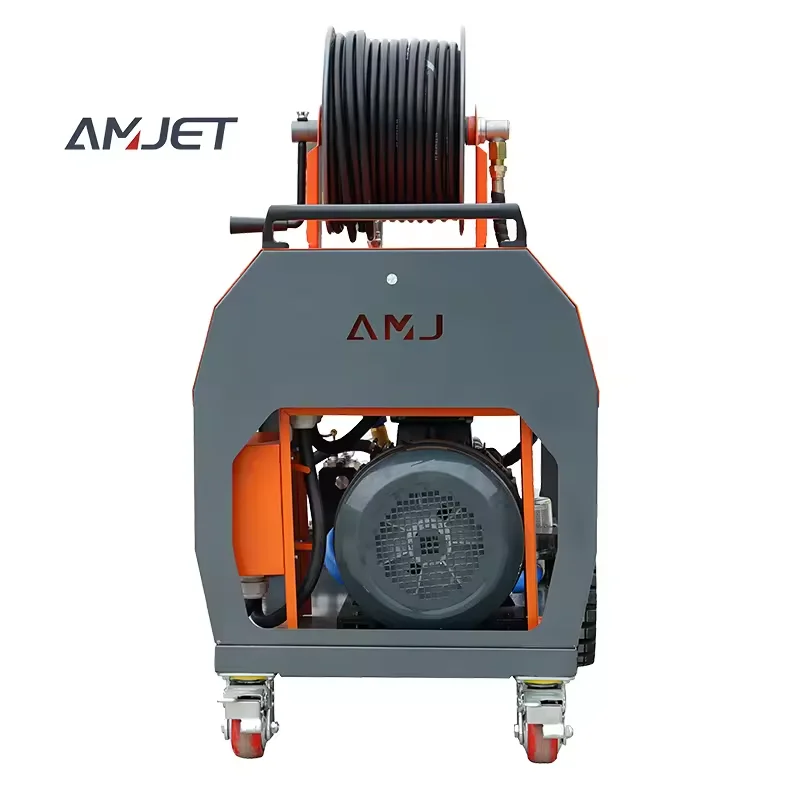 AMJ High-pressure Drainage Pipe Cleaning Machine 2900psi Can Be Used For Pipeline Cleaning Below