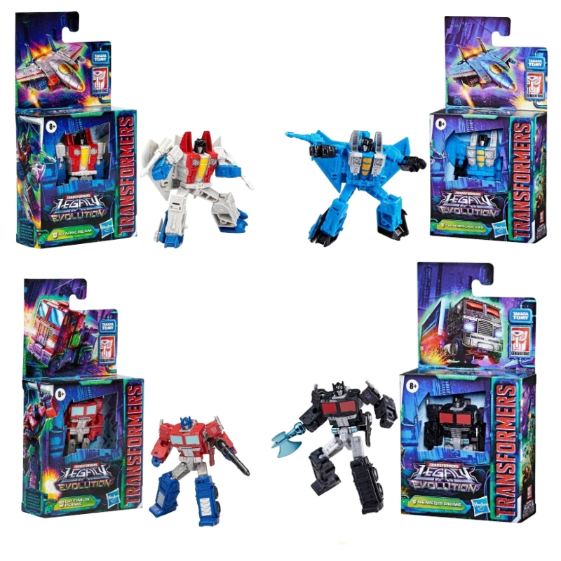 Transformers Toys Legacy Evolution Core Class Series Collection figuras de acción clásicas Cybertron Autobots coleccionables, en Stock