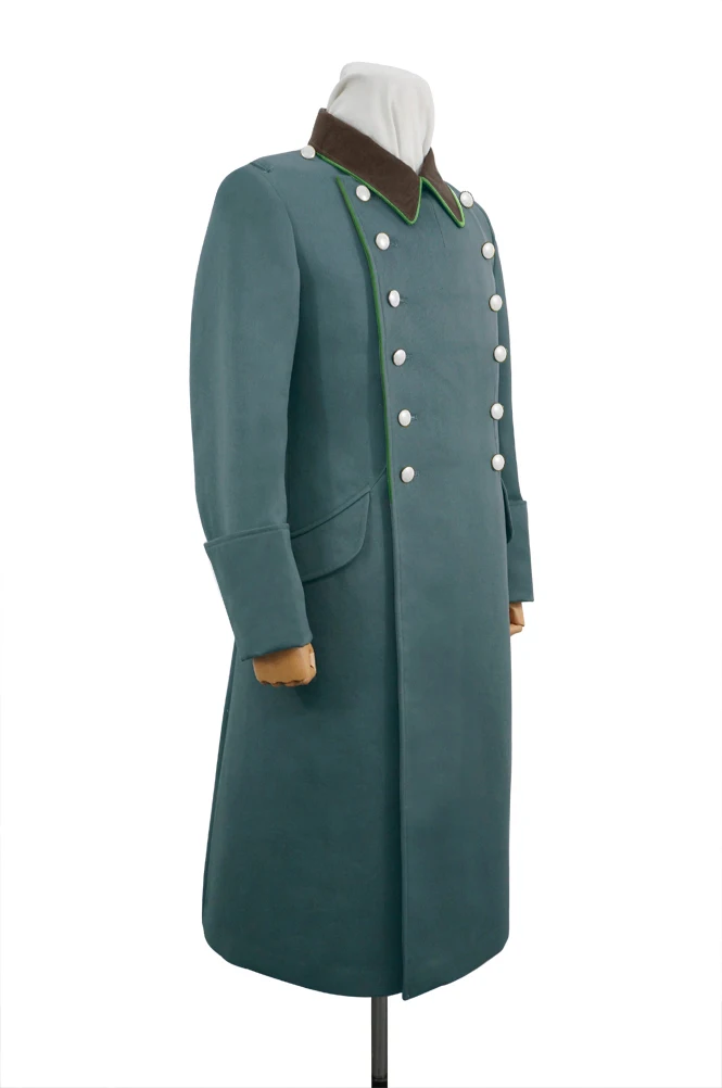 GUGN-005 WWII ufficiale di polizia tedesco Gabardine Greatcoat