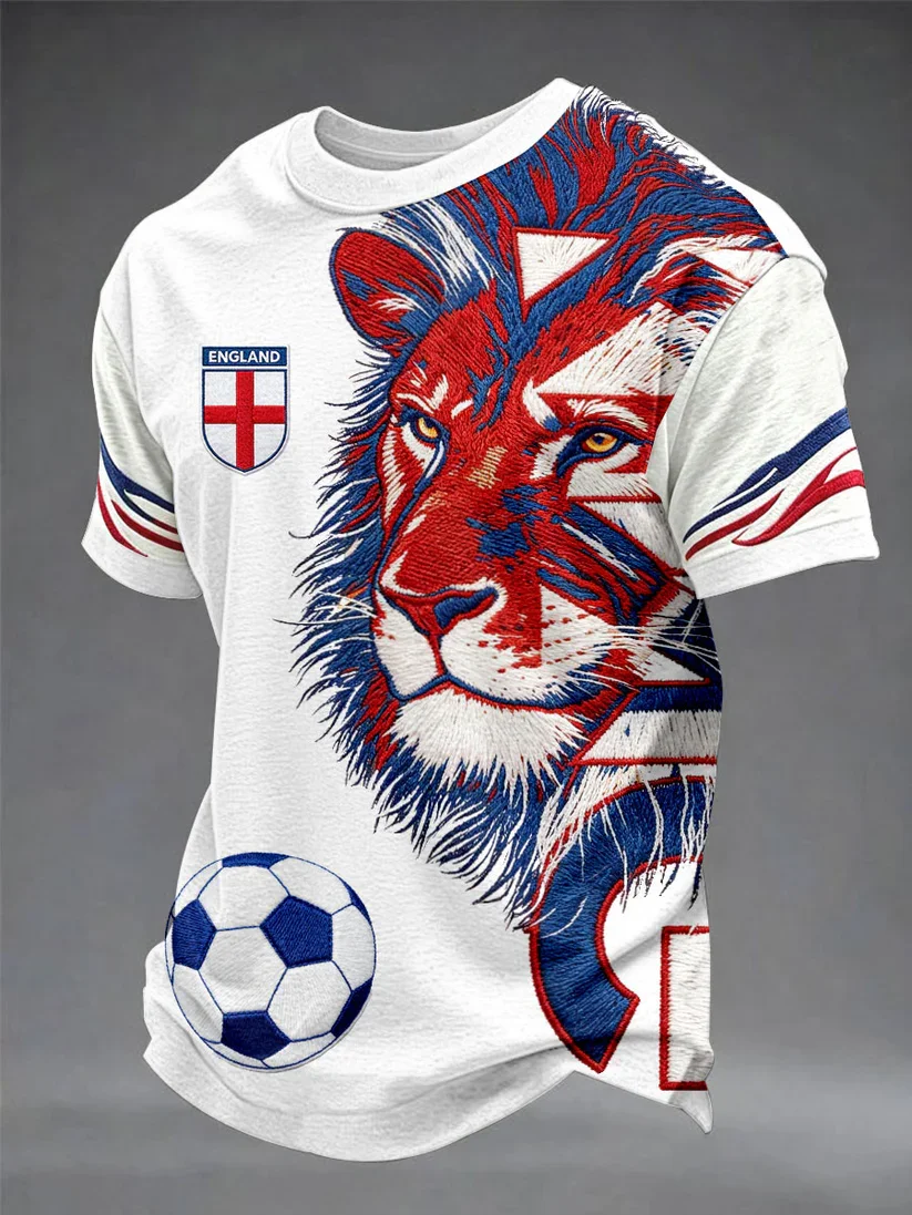 Maillot de football imprimé en 3D Saint George et Leon Cross pour enfants, hommes et femmes - Indispensable pour les fans de football