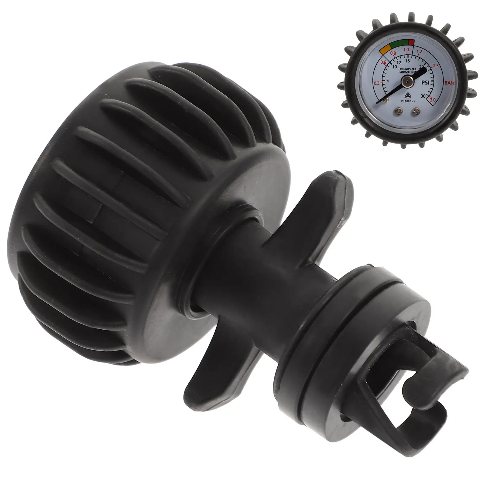 

Профессиональный цифровой манометр 25 фунтов на кв. дюйм для надувных лодок, каяков, SUP-досок, серфинга, с прочным армированным корпусом