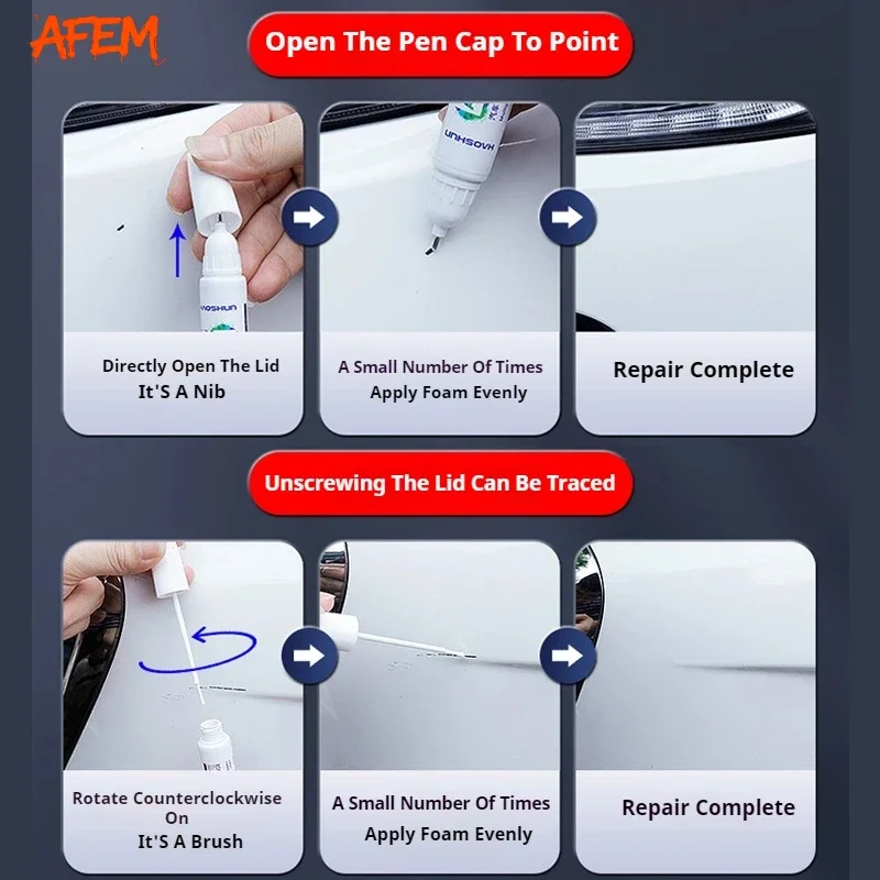 Automotive Paint Repair Pen For Dodge Journey Touch-Up Pen Paint Scratch Remover No color difference Car Paint Care Accessories view 5