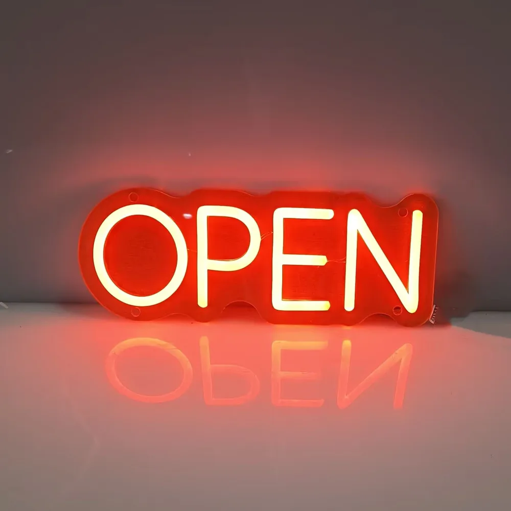 Open Neon Sign, Led… - image