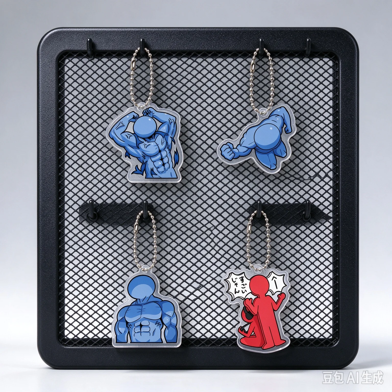 Ao-chan Can't Study! Anime Character Figure Acrylic Keychain Lightweight Bag Pendant Fashion Decor Collectible Present