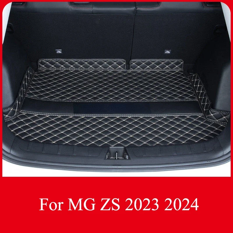 For MG ZS 2023 2024 Accessories Cargo Liner Main Pad Waterproof, Dirt-resistant Car Trunk Mat Vehicle Supplies