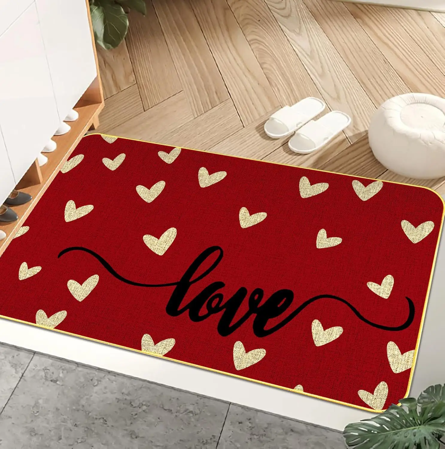 New Store Discount Special Funny Welcome Doormat Check Your Energy Before You Come in My House Polyester Rectangle Entryway Mat Rubber Backing 1.5mm Thick Anti Slip Indoor Outdoor Entrance Floor Carpet Shoes Cleaning Home Decor Festival Gift