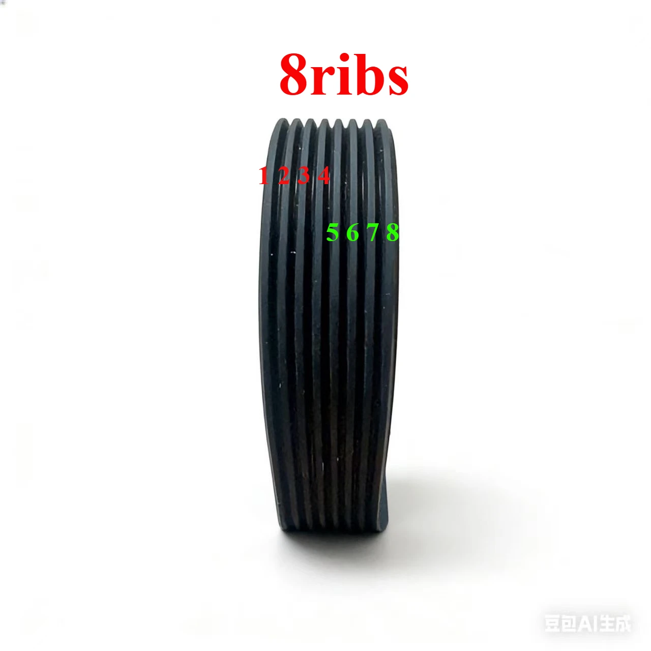 Rubber V-ribbed belt PH271 multi-groove belt transmission belt  PH274  PH281
