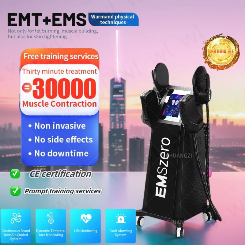 EMS sculpting weight loss machine stimulates lean muscles body sculpting removes buttocks salon EMSZERO 6500W 200HZ