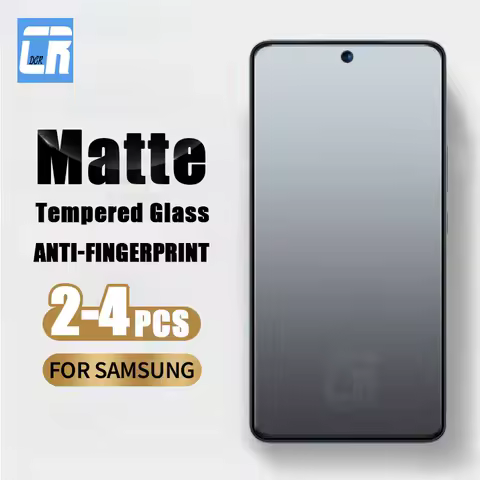 2-4Pcs Anti-Glare Matte Glass For Samsung Galaxy A73 A72 A71 A53 A52 A52S A51 Screen Protectors For Samsung A33 A23 A13 A32 A22