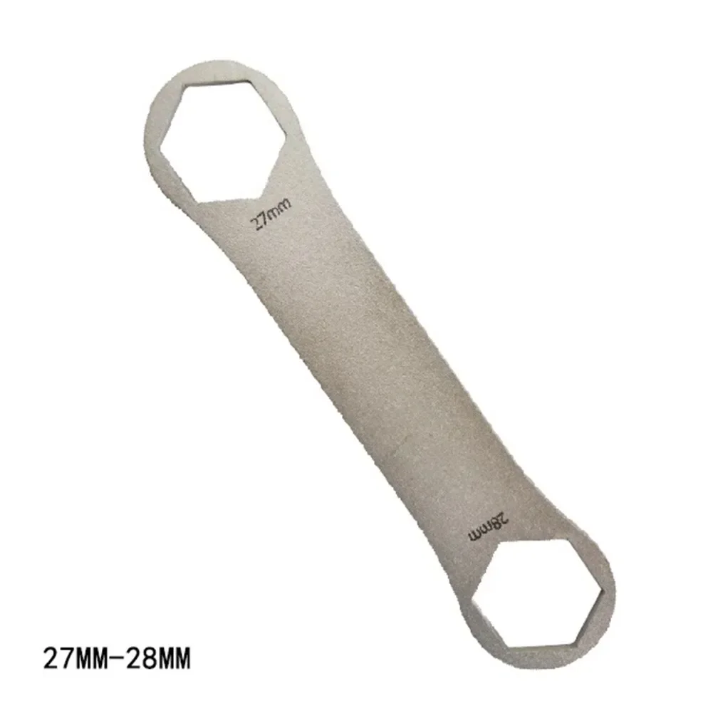 Bike Top Cap Spanner For Fox Stainless Steel Fork Servicing Top Cover Wrench Double Head Bicycle Repair Tool Parts