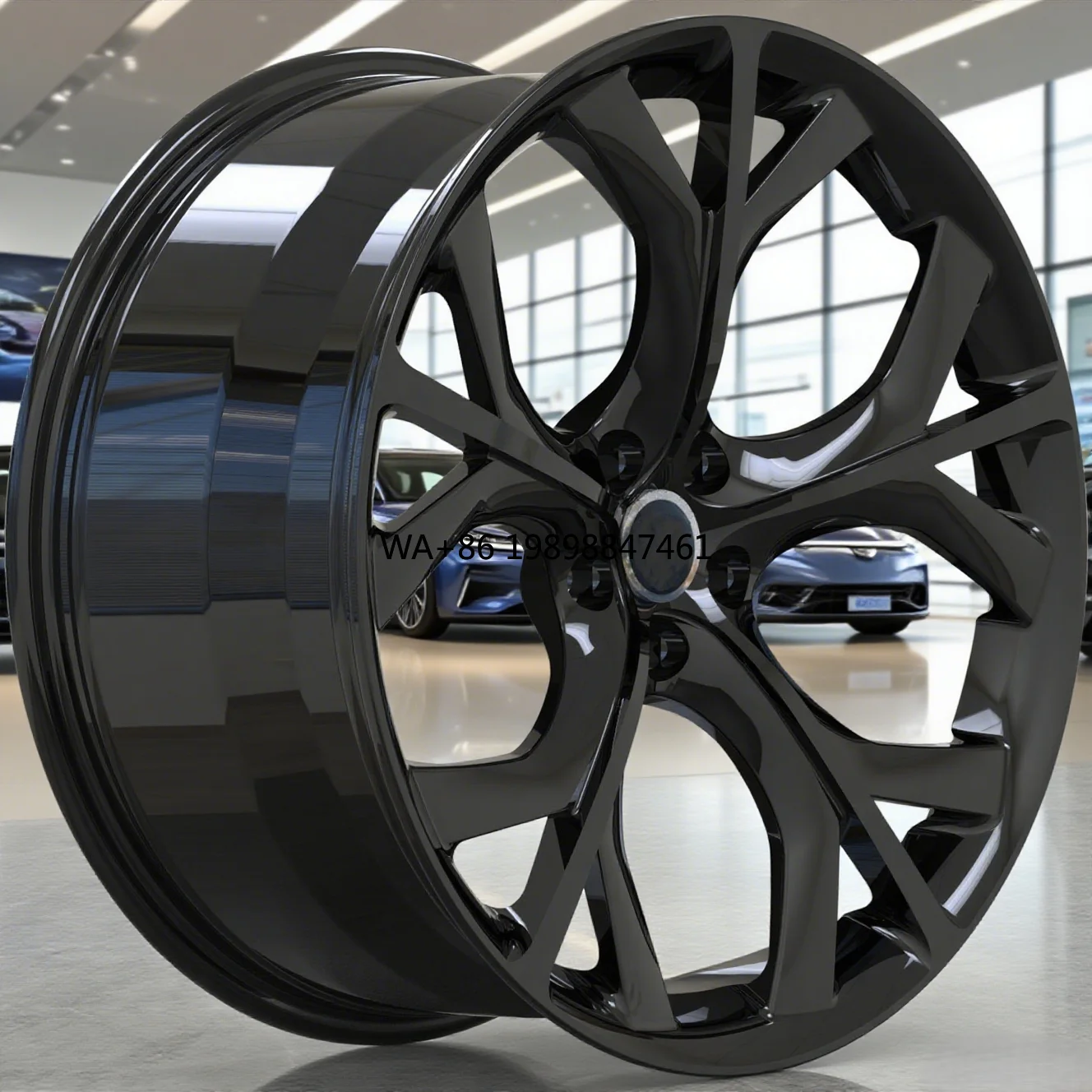 

Aluminum Alloy Forged Wheel Hub PCD 5*114.3 5*120 5*127 15-24 Inch Custom Concave Black Rims for M2 M3 M4 F30 E90 E60 E46 X5