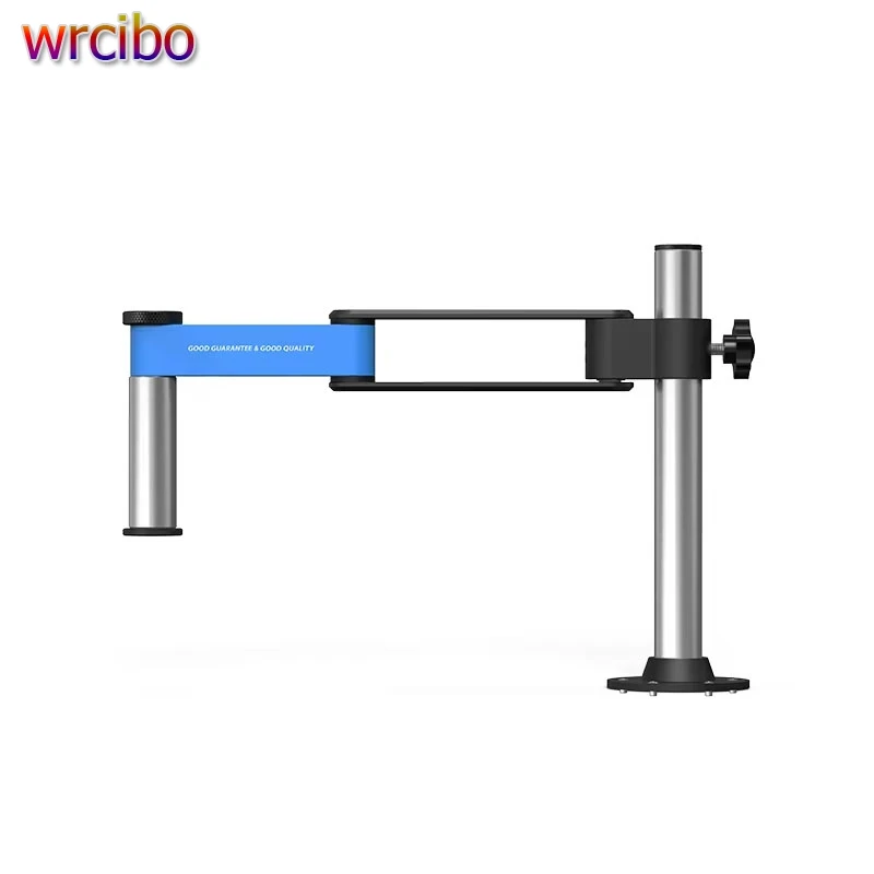 

Поворотный рычаг переднего микроскопа 360° ° Подвижный универсальный металлический кронштейн из алюминиевого сплава, телескопический складной кронштейн для колонны, металлическое основание