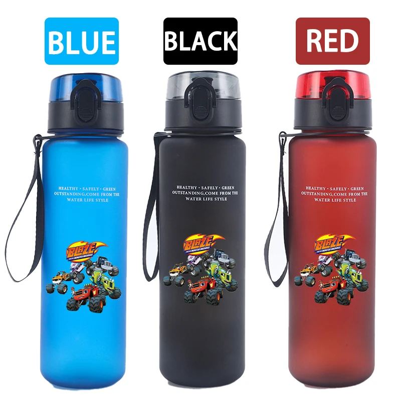 650ml Blaze and The Monster Sports Water Bottle Motivational Leak Proof Portable Cup Outdoor Travel Gym Jugs BIRTHDAY Gift