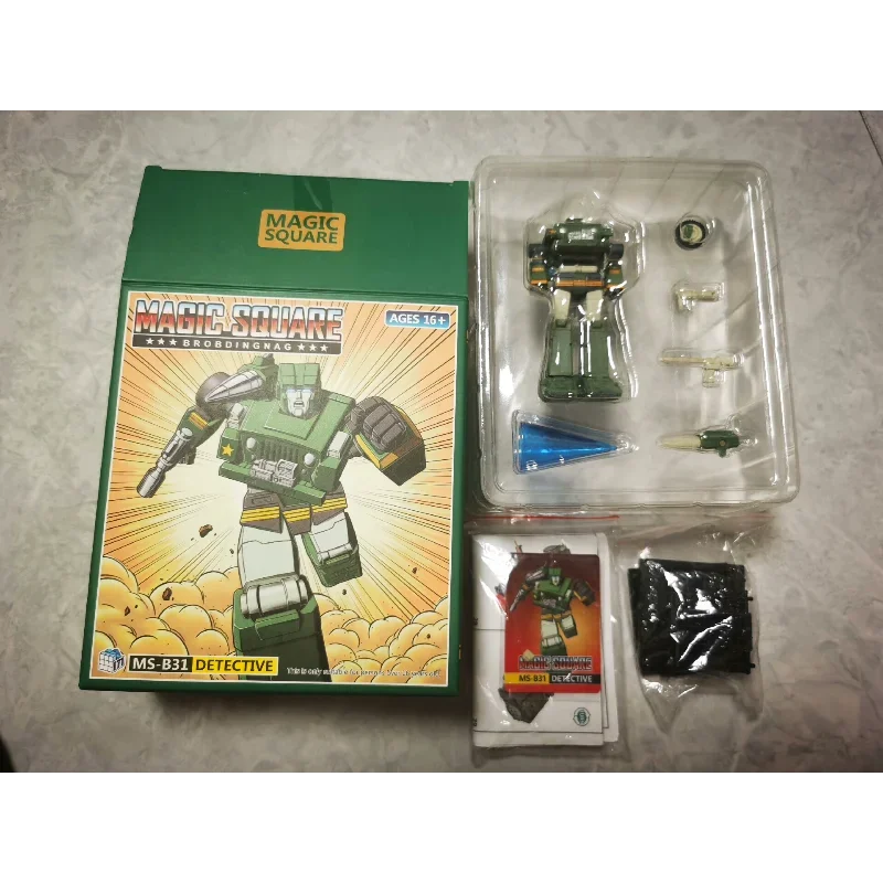 In Stock Transformed Toys Magic Square MS-TOYS MS-B31A Detecive G1 MP Ratio Finely Painted Reprint Action Figures Toy Gifts