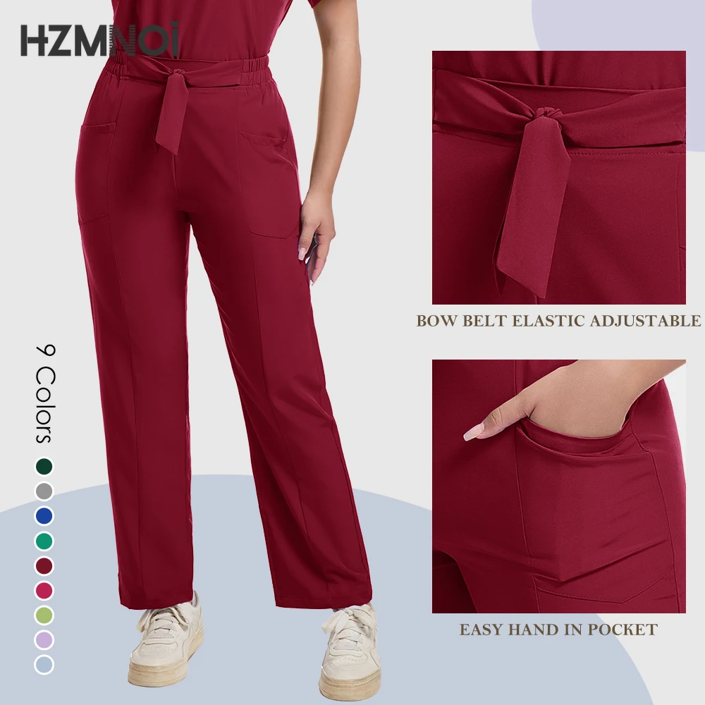 HZMNOI New Operating Room Short Sleeve Hand Washing Suit Women's Jacket Work Clothes Nurses' Uniform Doctor Operating Gown Suit