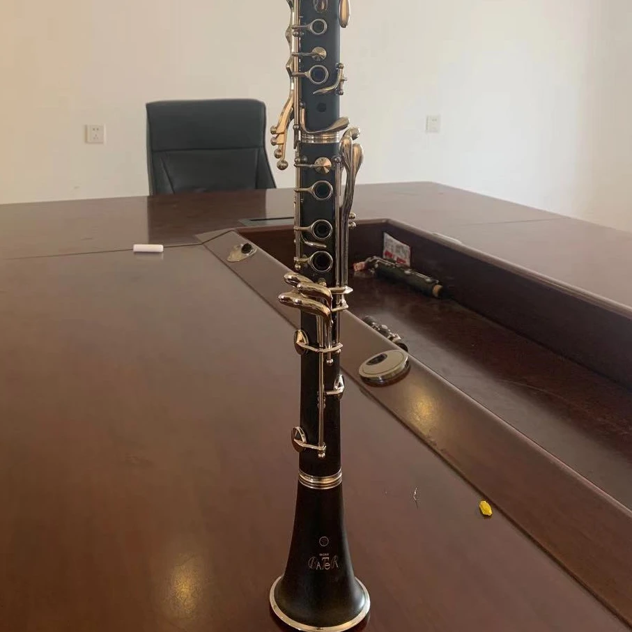 A-Flat Clarinet Bakelite Hard Rubber Ebonite Body Woodwind Instrument For Orchestral Musicians Stage Recital Grade Exam