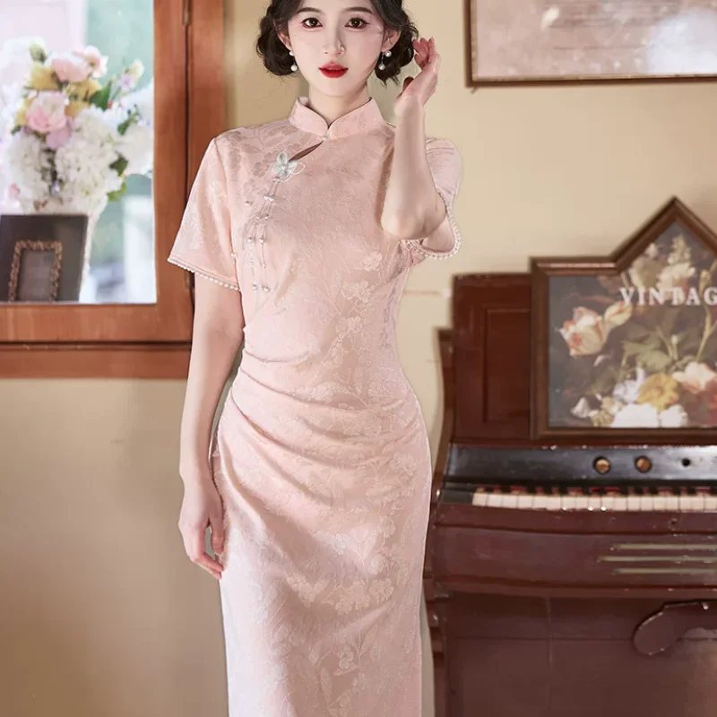 

Cheongsam Women's Chinese Summer Slim Fit Dress
