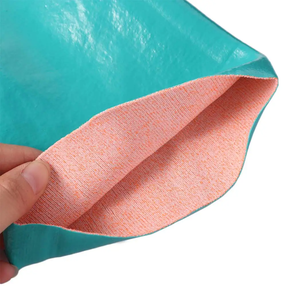 1Pair Reusable Safety Work Gloves Labor Protection Anti Cutting Rubber Cleaning Gloves Anti-Skid Oil Resistant