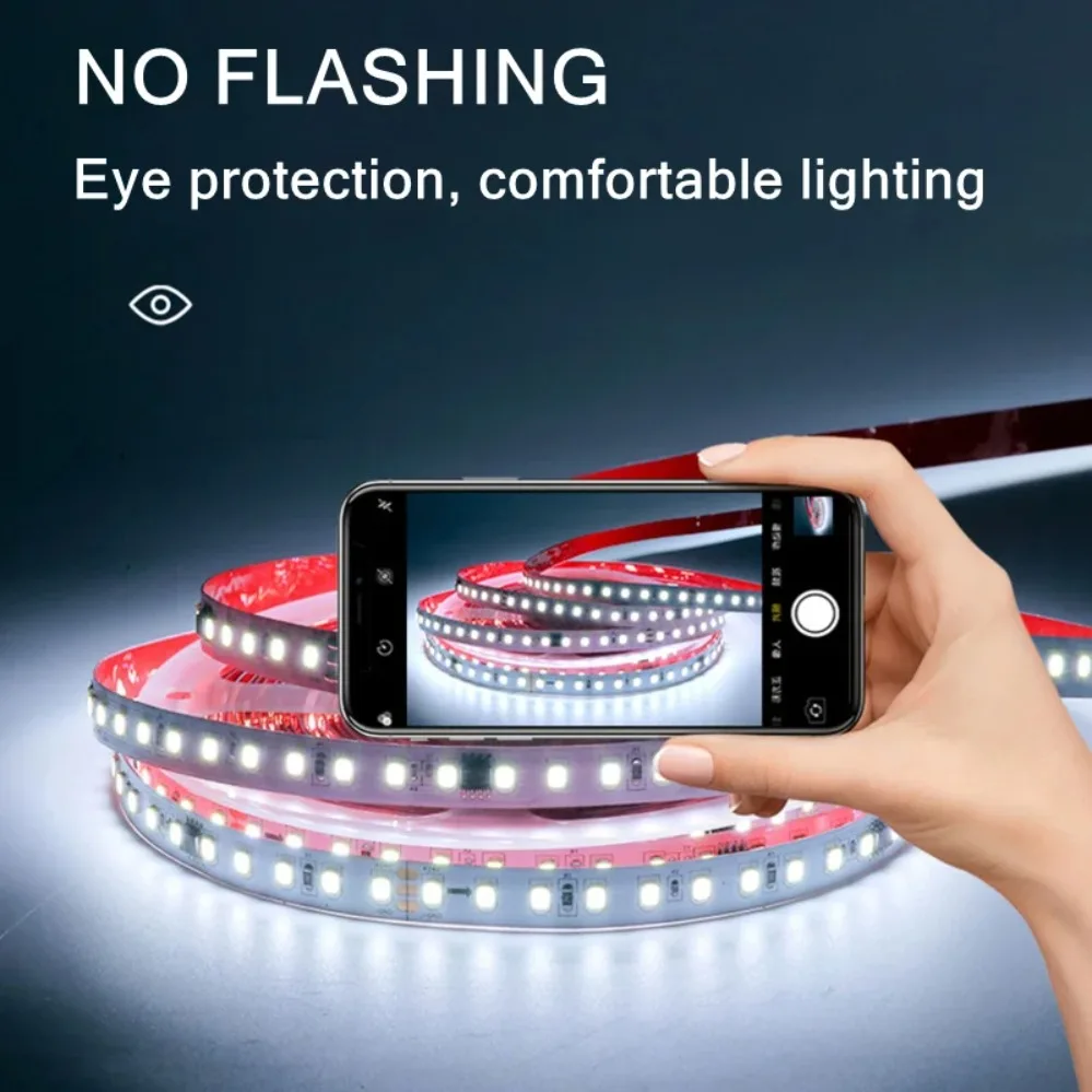 24V Running Water WS2811 SMD2835 LED Strip Flowing Light Wireless Controller Flexible Lamp Ribbon 126Leds/M IP30 10M 20M Kit
