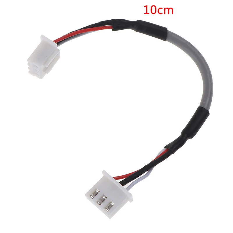 Audio Cable Set 5PCS Gray with For XH2.54 3Pin Connectors for 2.0 Channel Shielded Input 10cm 20cm 30cm 50cm Lengths