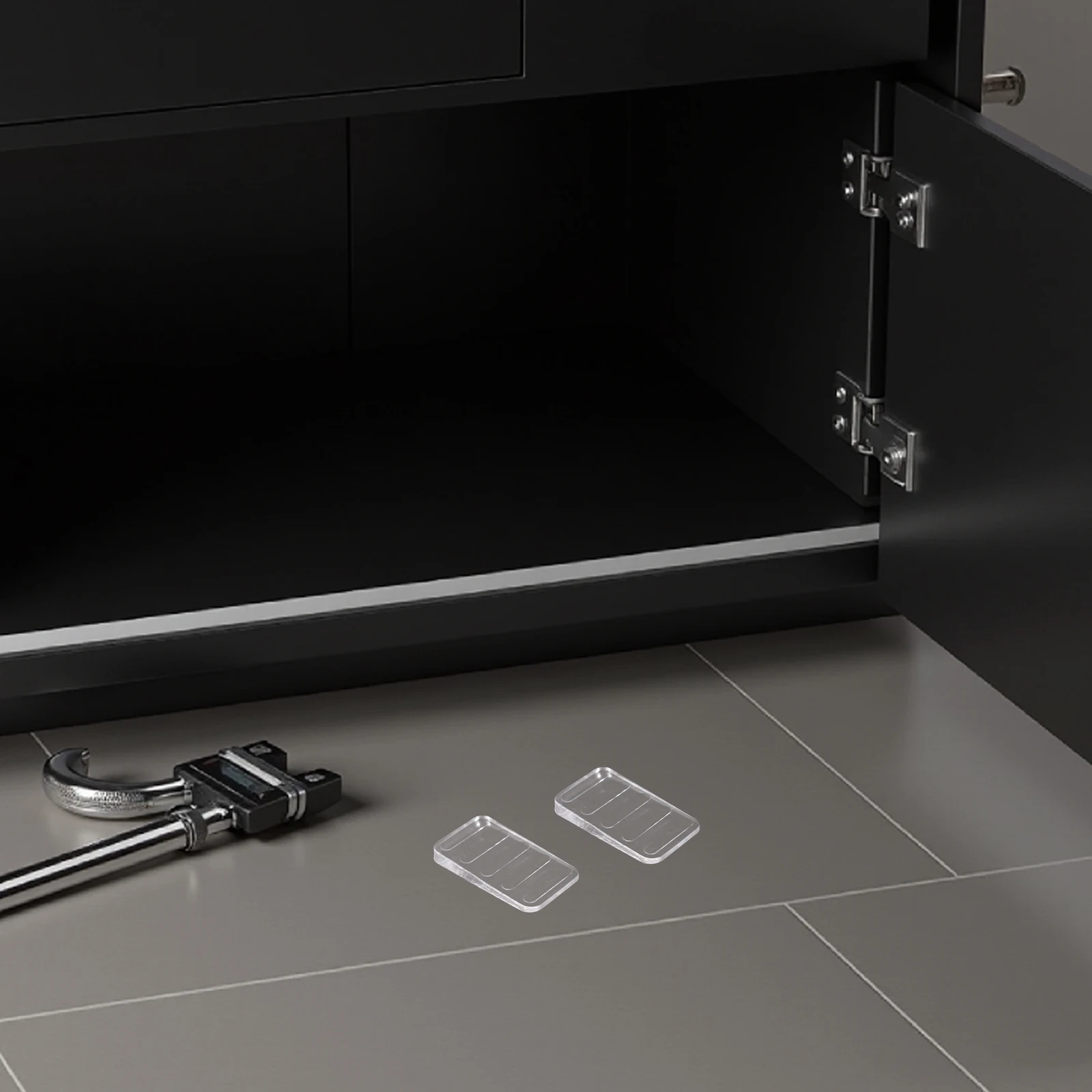 

8Pcs Clear PU Feet Pads Furniture Shim Leveling Pads for Uneven Floors Table Leg Levelers Heavy Duty Stackable Wedges Home