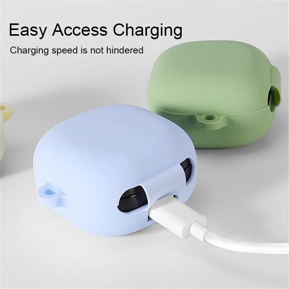 2022 غلاف حماية من السيليكون الناعم لبراعم جالاكسي 2 برو 2022 حافظة جلدية لبراعم جالاكسي لايف براعم برو براعم 2 كابا كوكيه فوندا