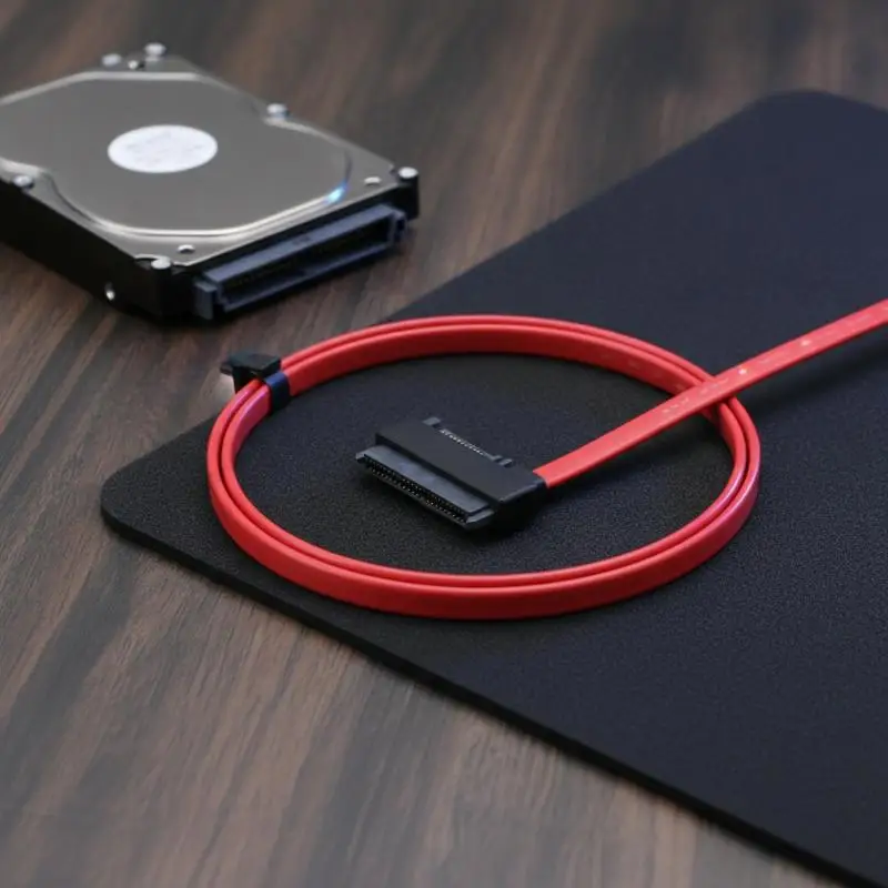 0.5M SFF-8482 SAS to SATA Hard Disk Cable with Shrapnel High Speed Data Transfer Cord for Internal HDD Connection