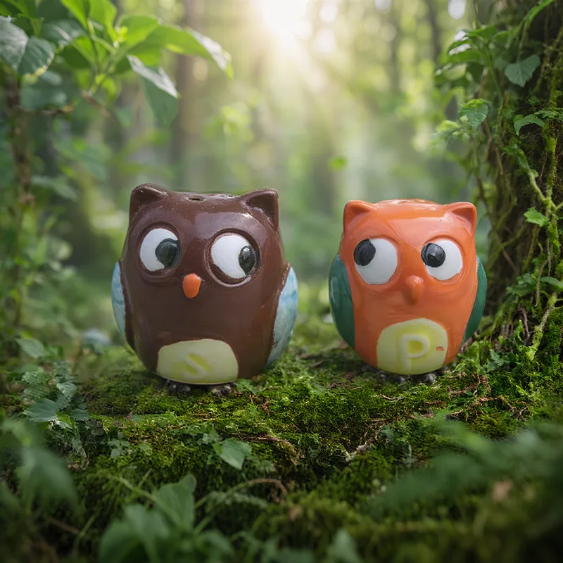 Owl Always Love You Ceramic Salt & Pepper Shakers Baby Shower Favors cooking tools wedding gift