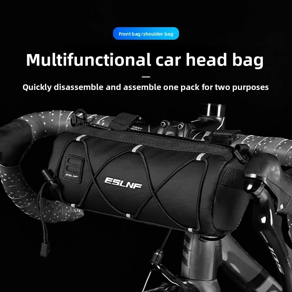 OFFBONDAGE Bike Front Bag Large Capacity Storage Outside Waterproof Multi-function Riding Bag Mountain Bike Bag Bike Accessory