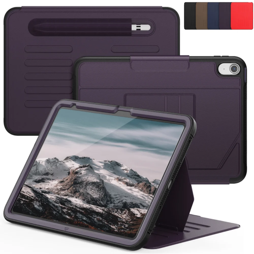 

Business Style Case for iPad 11th A16 2025 A3355 10th 10.9 inch A2757 A2777 A2696 PU Leather Protective Magnetic Tablet Cover