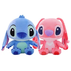 Disney Lilo & Stich Plüsch Puppe Spielzeug Anime Cartoon blau Stich Plüsch gefüllt Plüsch Engel Plüsch Puppen Kinder Geburtstag Geschenk Spielzeug