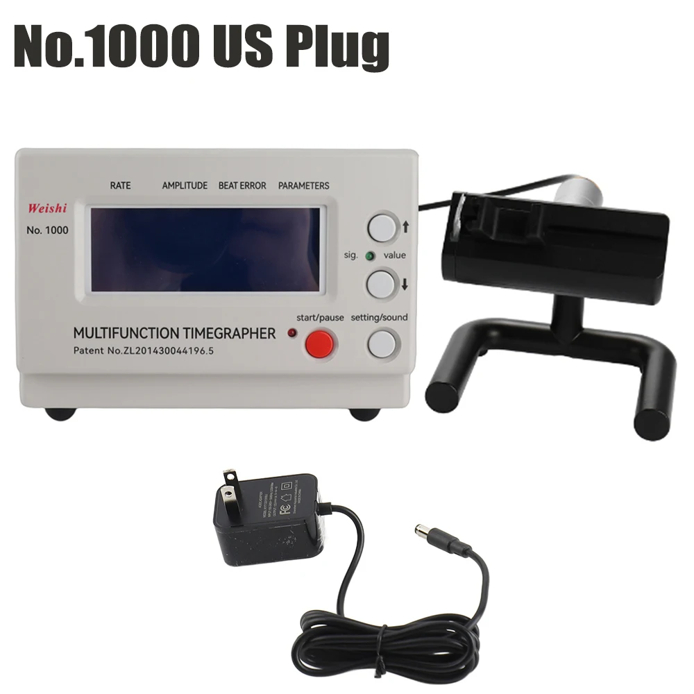 WeiShi No.1000/No.1900 Timegrapher Watch Testing Tool Watch Tester for Repairers Hobbyists Watch Test Repairing Tool Timing Test image 3
