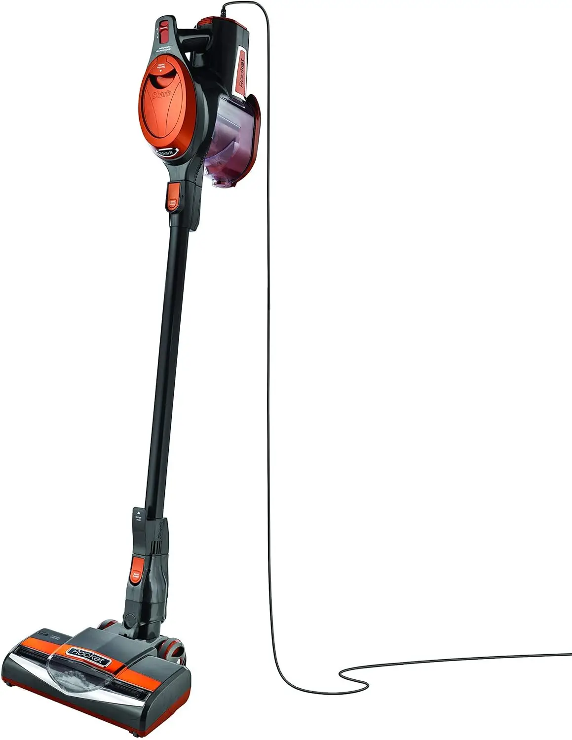 

Ultra-Light Corded Stick Vacuum for Carpet and Hard Floors with Swivel Steering, Easy Storage