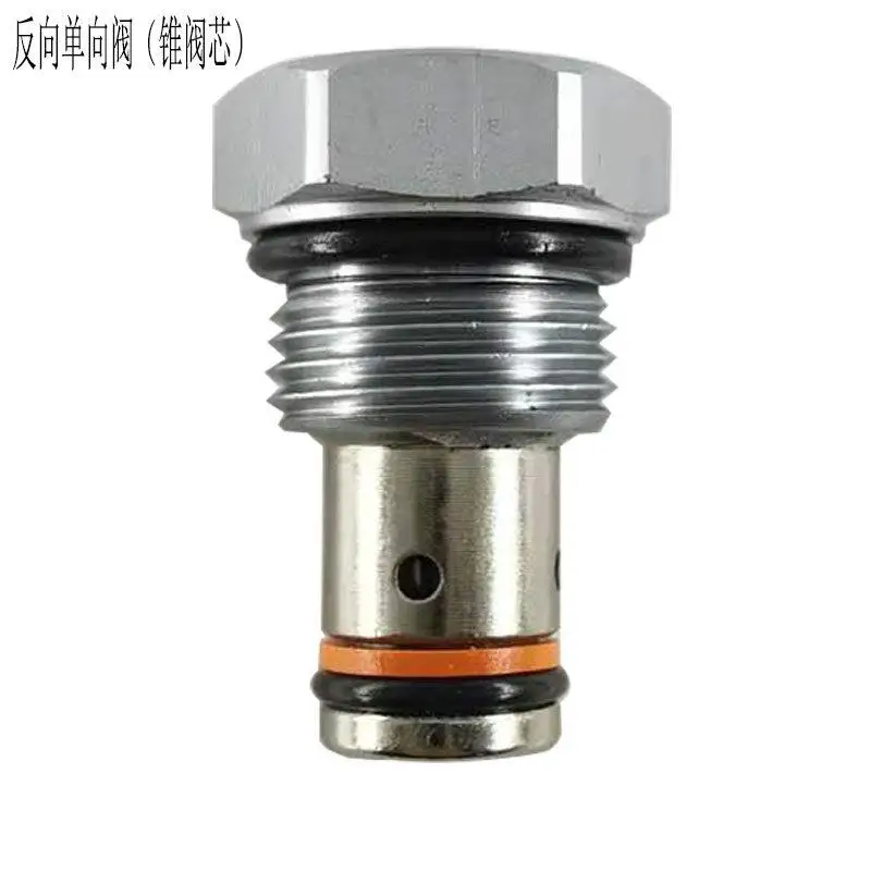 Hydraulic Reverse Check Valve, Pressure Maintaining Valve,Check Valve Reverse Threaded Cartridge Check Valve FDF08-00 Stop Valve