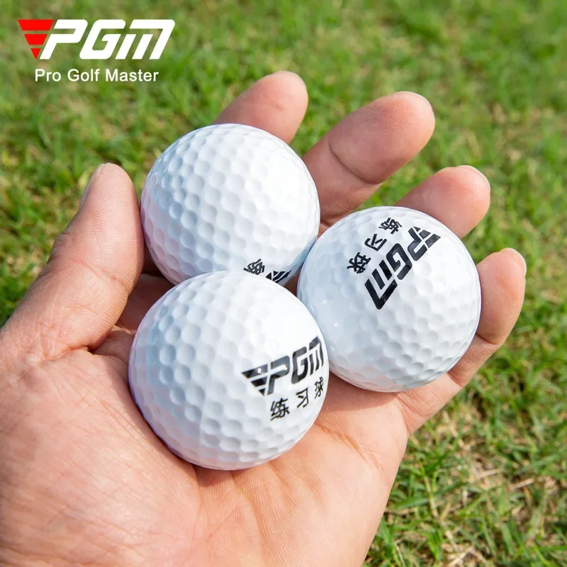 PGM 10pcs Golf Driving Range Special Ball Single-layer Ball, Hit Number 2000 Times, Resistant To Freezing and Beating Q028