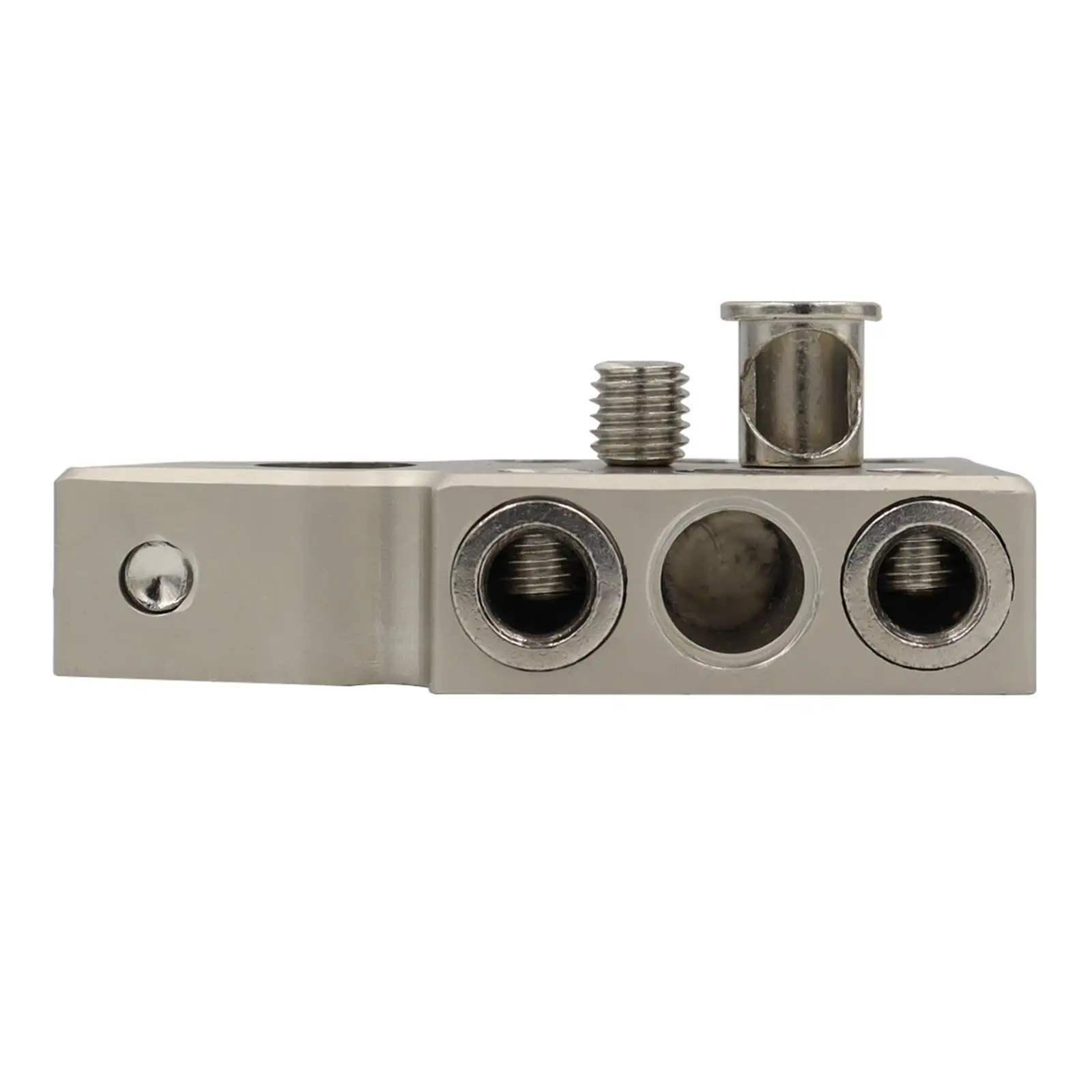 Automotive Battery Terminal Clamp Set for 1/0 AWG Gauge Zinc Alloy Positive Negative Connectors with Hexagon Wrench Car