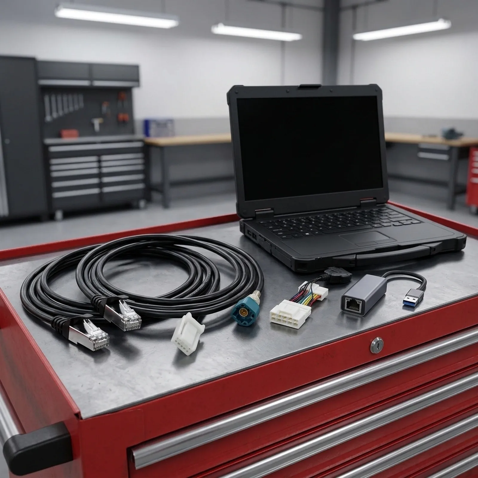 Adapter Cable Components Diagnostic Direct Easy Installation Electric Plastic Programming for durable For Tesla Model 3/Y
