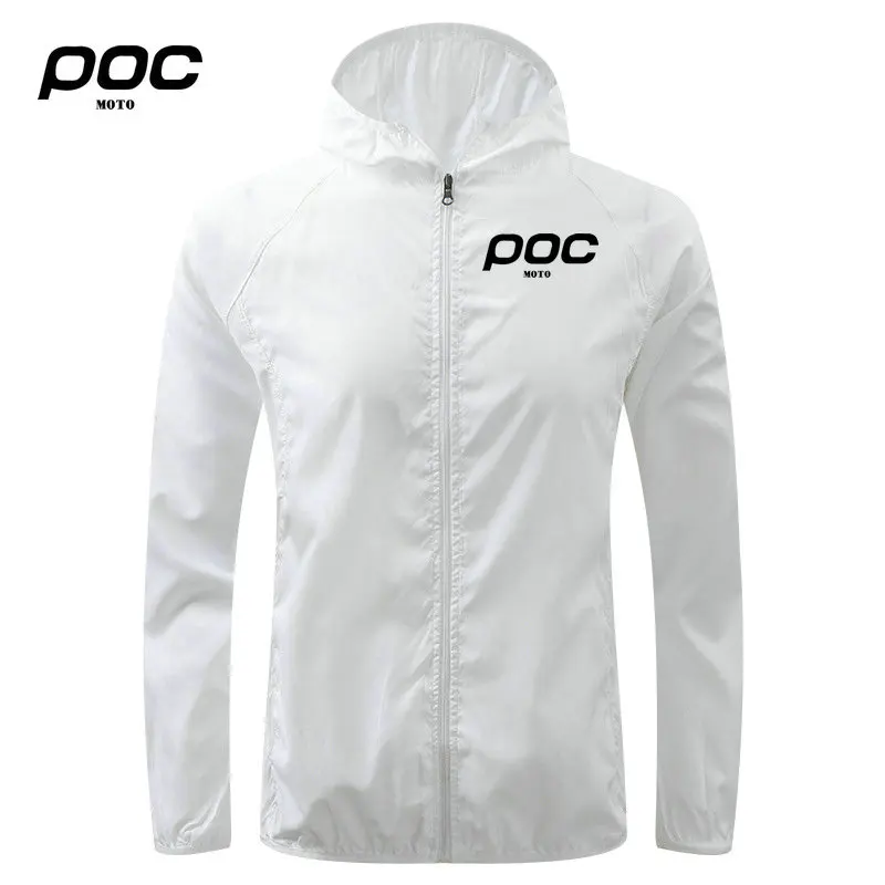 2025 MOTO POC Nuovi cappotti per protezione solare Giacca sportiva traspirante da uomo impermeabile Protezione UV estiva Giacca da escursionismo all'aperto Abbigliamento