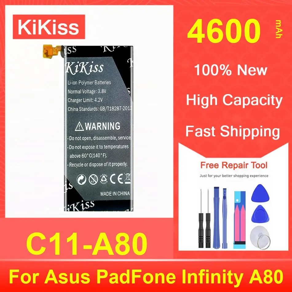 

4600Mah C11-A80 Battery For Asus Padfone Infinity A80 High-Capacity Replacement Tablet