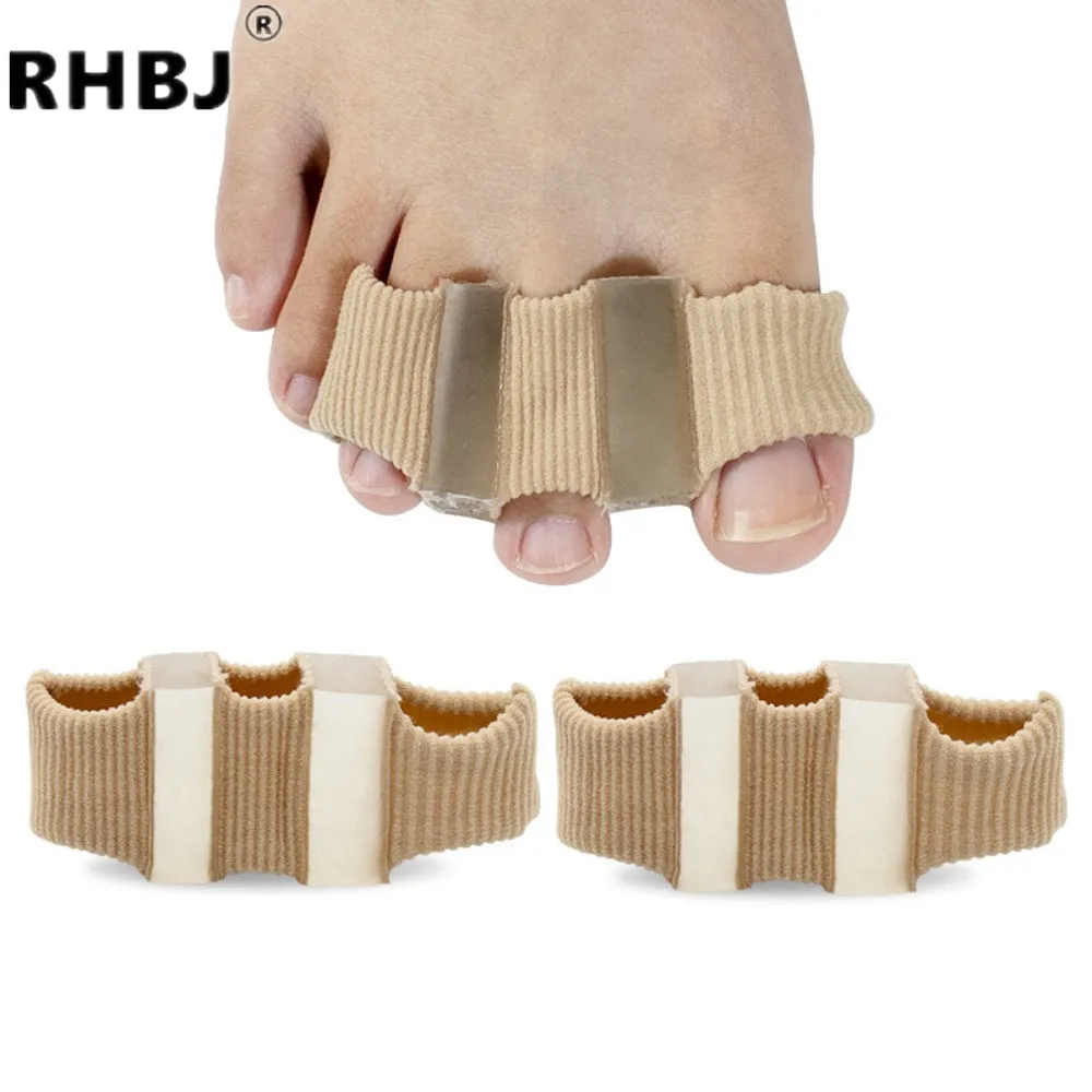 Silikon-Zehenspreizer für Hallux Valgus Bunion Corrector, Schmerzlinderung, verstellbarer Zehenspreizer für Fußpflegewerkzeuge für Frauen/Männer