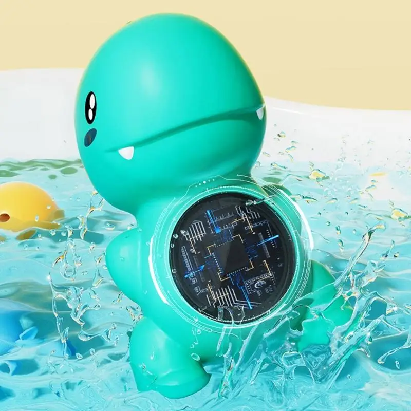 Baby Bath Thermometers Floating Digital Display With Color Coded LED Indicators For Precise Measurement L8RB