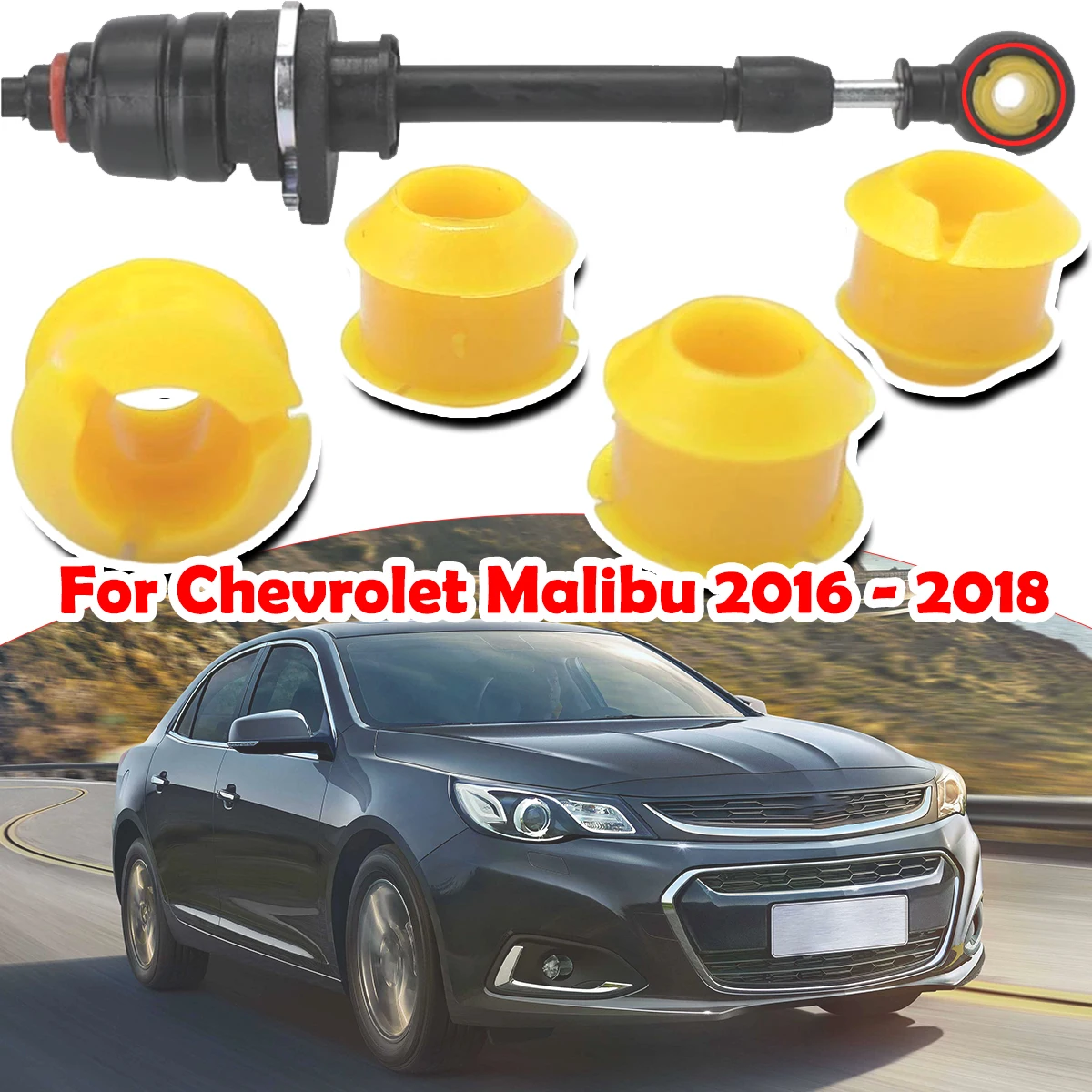 

4 шт. для Chevrolet Malibu 2016 2017 2018 автоматическая фиксация переключения передач рычаг переключения передач втулка троса переключения автомобильные аксессуары