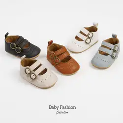 Vintage Baby Shoes 2021 księżniczka Baby buty dla małego dziecka miękkie antypoślizgowe szopka buty modne obuwie nowonarodzone dziecko buciki