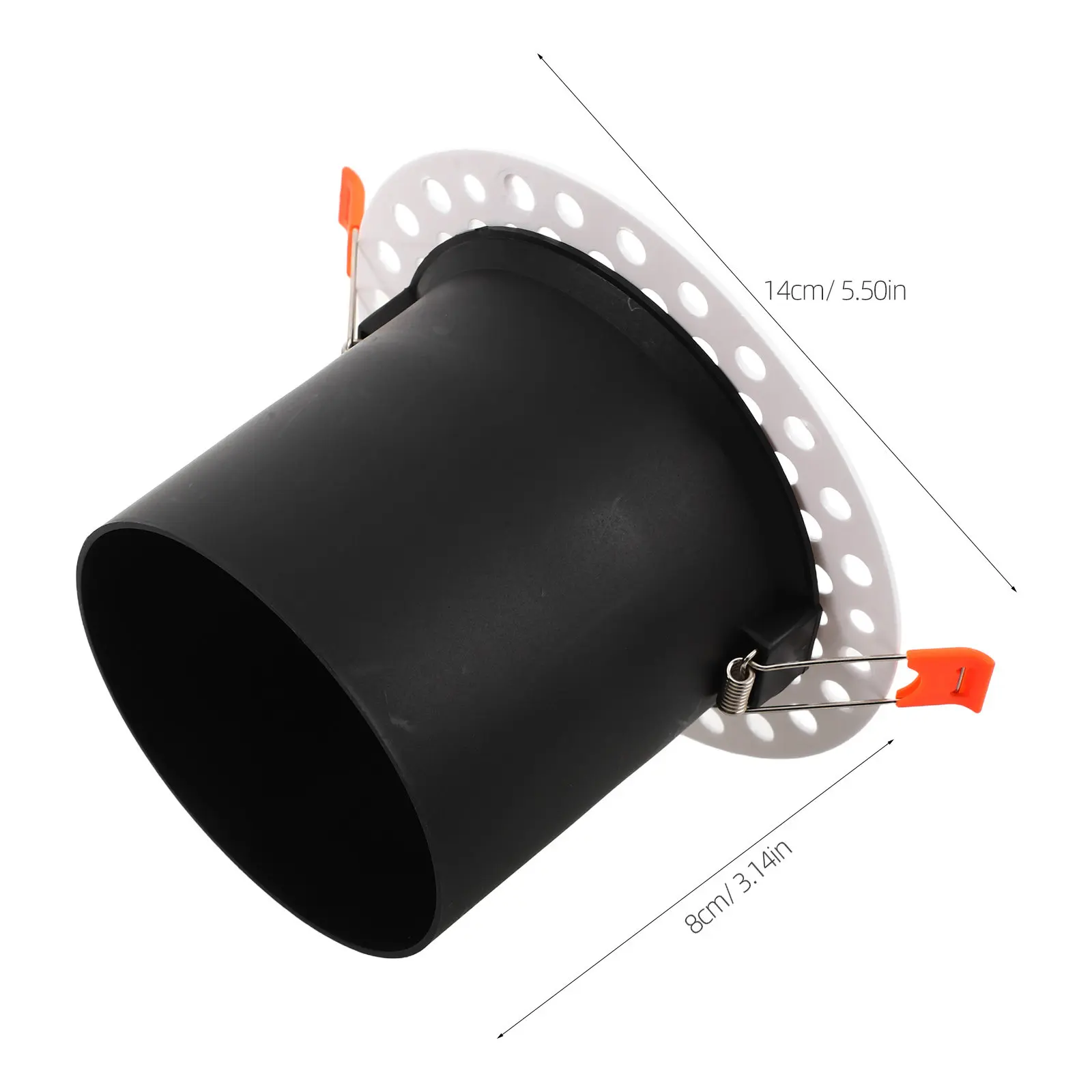 Adjustable ABS Round Air Vent Cover Ceiling Diffuser Fit 100Mm Diameter Hose Living Room Kitchen Bathroom Ventilation