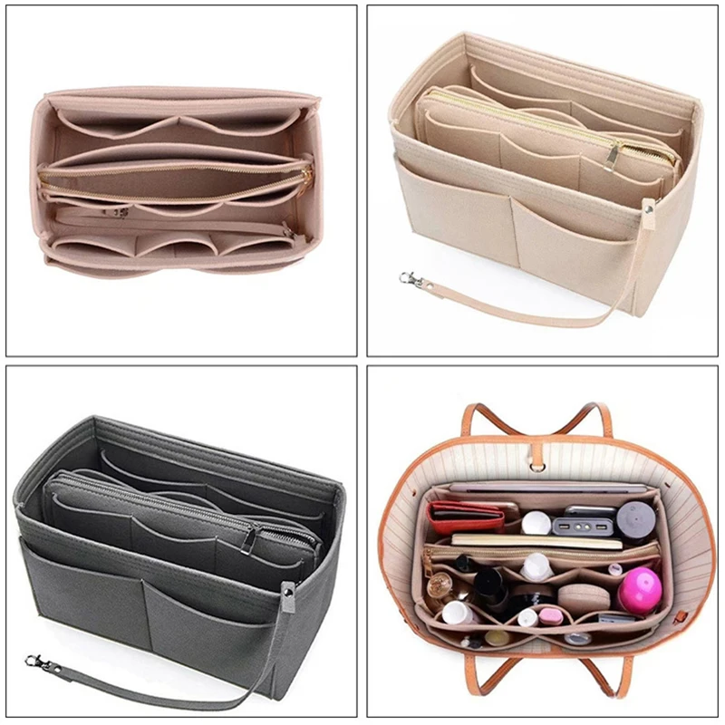 Felt inner bag sorting bag can be classified, multifunctional storage bag, handbag inner bag