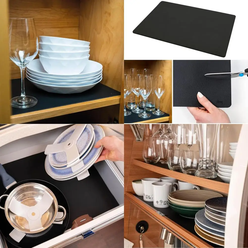 

Customizable Magnetic Storage Mat for Tableware, 40x27 cm, Perfect for Caravaning and Boating