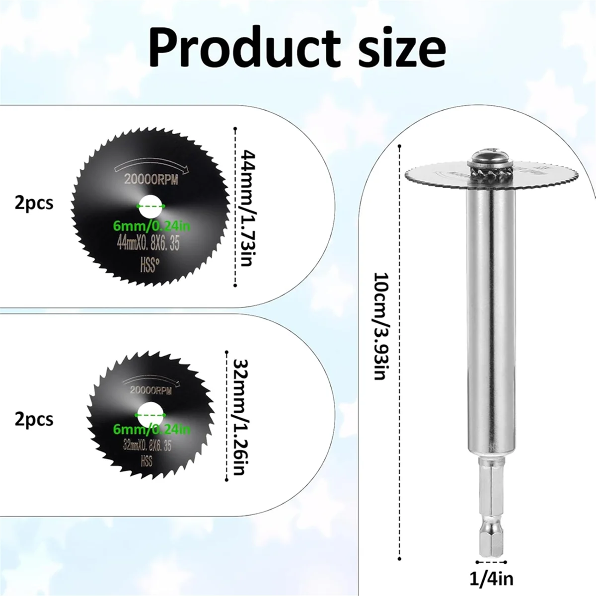 

BAAQ Внутренний труборез для ПВХ-труб 1/4 дюйма с шестигранным хвостовиком, ударное соединение внутри, набор инструментов для резки труб из ПВХ для дрели