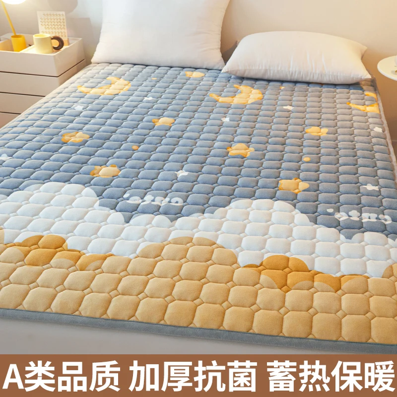 

Mattress mattress, winter coral milk velvet mattress, student single person mattress household bedroom, dormitory